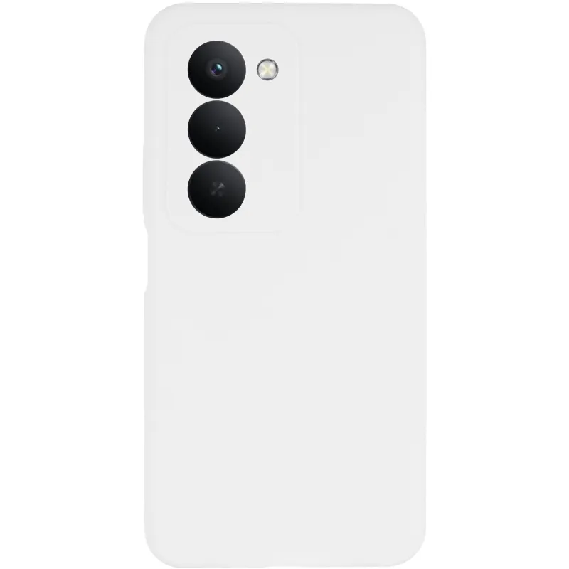 Чехол Silicone Case Lakshmi Premium з закритою камерою на Xiaomi Redmi 15 (EU) – Белый / White. Фото 3 из 6
