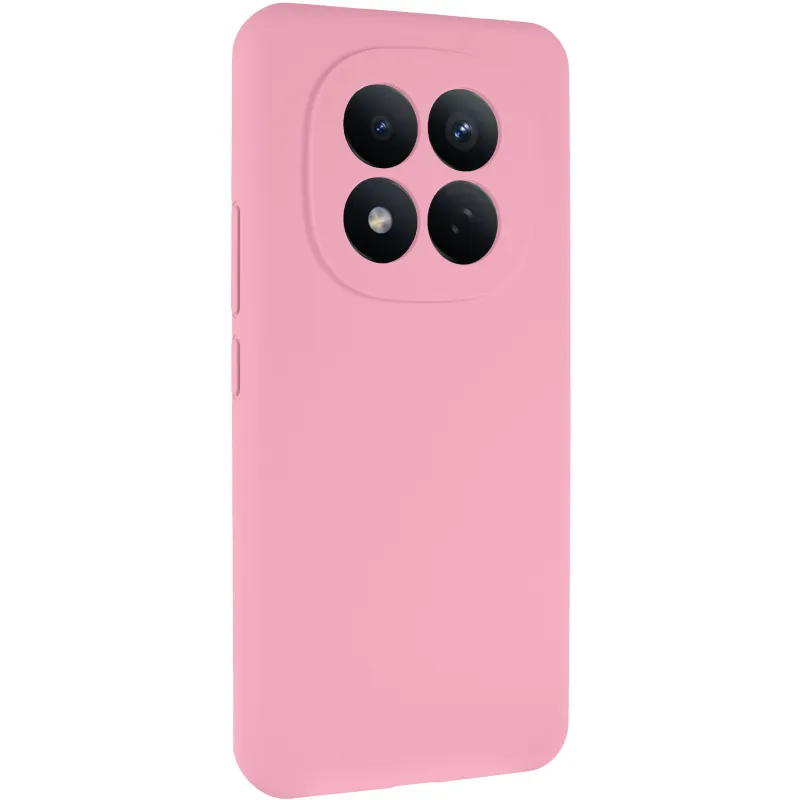 Чехол Silicone Case Lakshmi Premium з закритою камерою на Xiaomi Redmi Note 15 Pro 4G – Розовый / Light pink. Фото 2 из 6