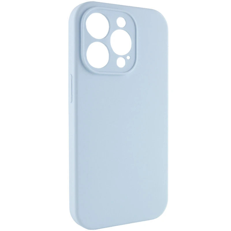 Чохол з захистом камери Silicone Case для Apple iPhone 14 Pro (6.1") – Блакитний / Sweet Blue. Фото 2 з 6
