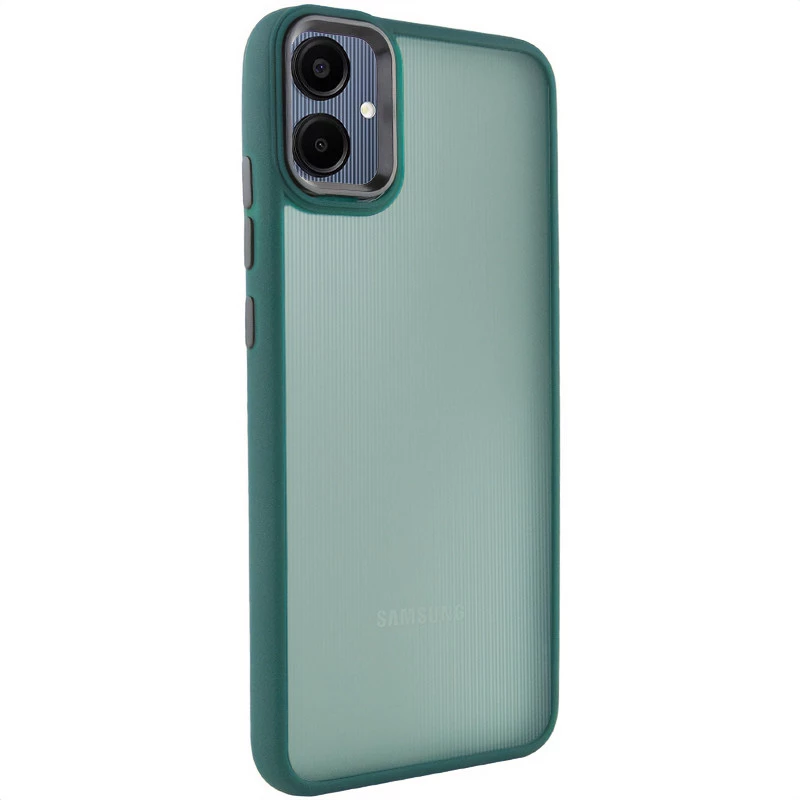Чохол TPU+PC Lyon Frosted на Samsung Galaxy A07 – Green. Фото 1 з 6