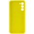 Чохол Silicone Case Lakshmi Premium із закритою камерою для Samsung Galaxy S24+ – Жовтий / Yellow. Фото 3 з 9