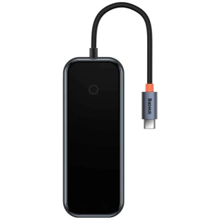Перехідник Baseus Hub AcmeJoy 5-Port Type-C (HDMI*1+USB3.0*2+USB2.0*1+Type-C PD&Data*1) (WKJZ) фото 1 з 5