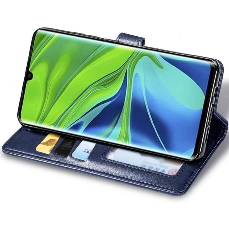 Чохол-книжка GETMAN галант на Xiaomi Mi Note 10 / Note 10 Pro / Mi CC9 Pro – Синій. Фото 3 з 5