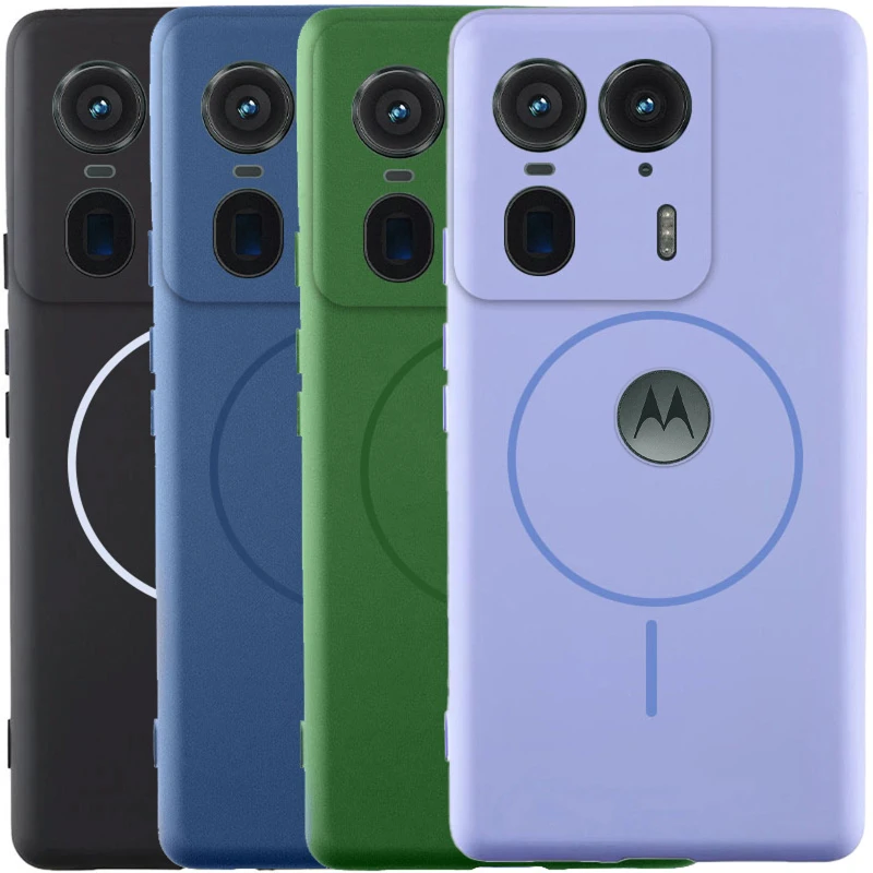 Силіконовий чохол Lakshmi MagFit з захистом камери для Motorola Edge 50 Ultra фото 2 з 2