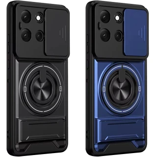 Ударопрочный чехол Camshield StandRing case для Motorola Moto G15 4G фото 1 из 1