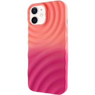 Чохол TPU ColorWave для Apple iPhone 12 Pro (6.1") — Peach / Pink