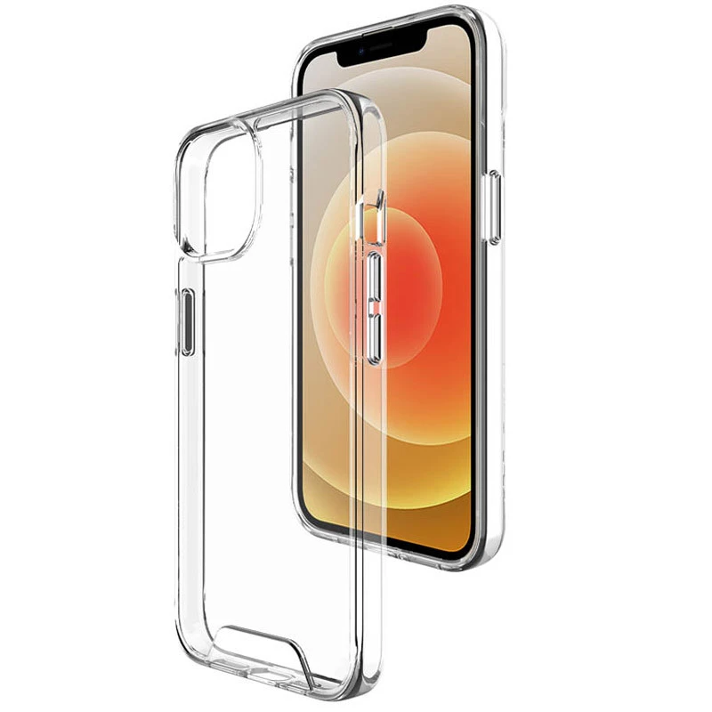 Силиконовый чехол Space Case для Apple iPhone 15 (6.1") – Прозрачный. Фото 7 из 7