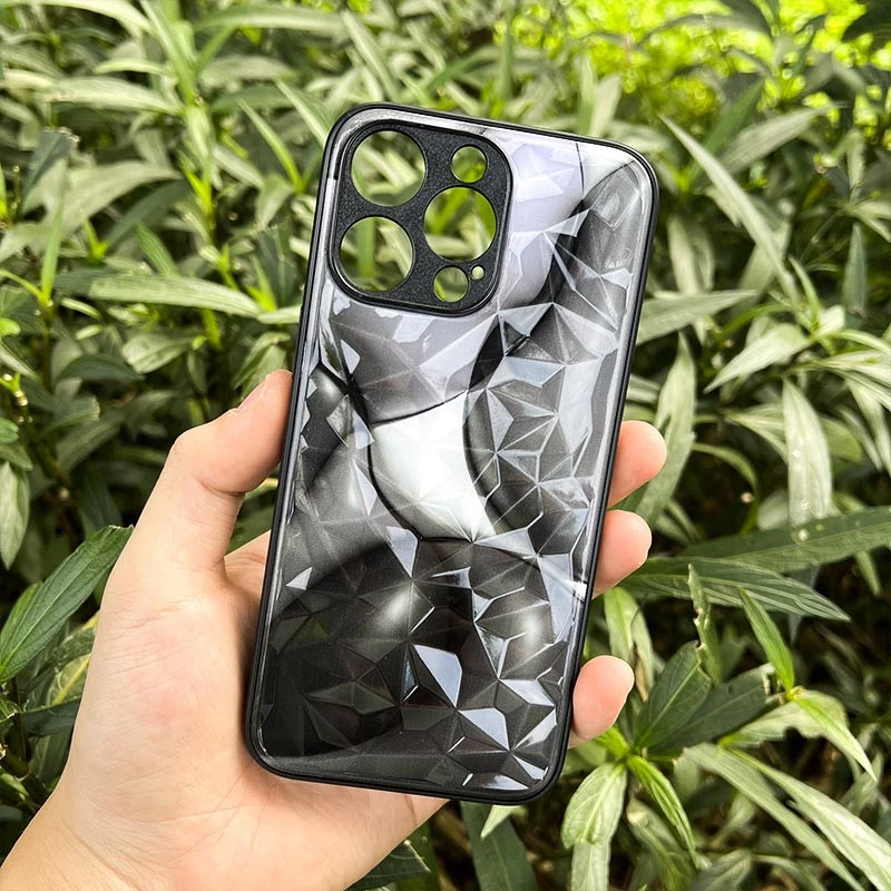 TPU+PC чохол Prisma BubbleGum для Samsung Galaxy A36 5G – 3D Grey. Фото 3 з 10