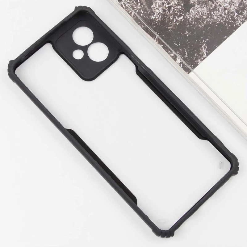 Чорний TPU+PC з посиленими кутами для Motorola Moto G14 – Black. Фото 6 з 6