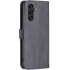 Шкіряний чохол-книжка Geometric Pattern для Samsung Galaxy A16 4G/5G – Black. Фото 2 з 4