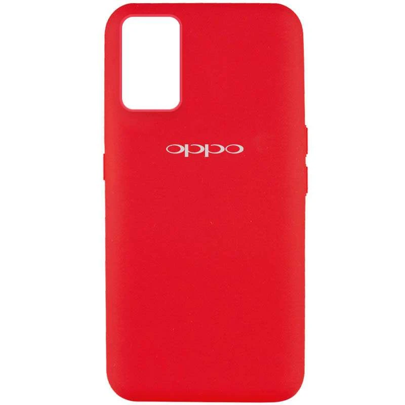

Чохол Silicone Case з закритим низом на Oppo A74 4G (Червоний / Red)