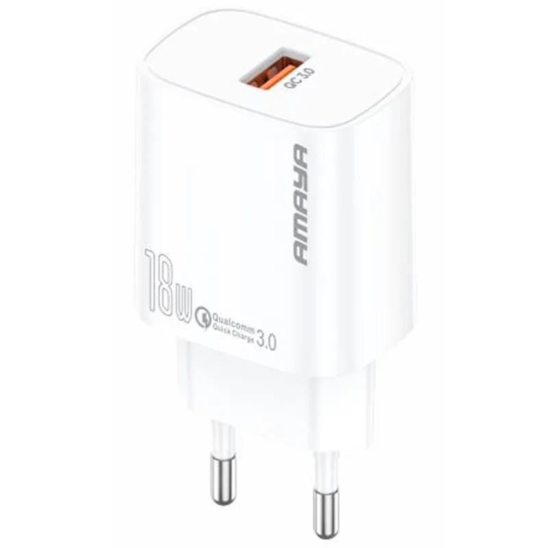 МЗП Amaya E60S QC3.0 18W (1USB-A) фото 2 з 2