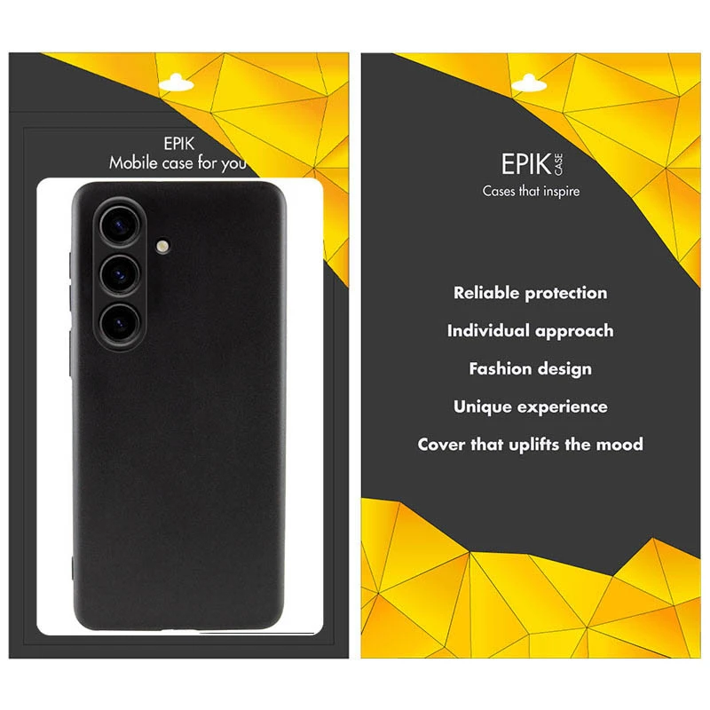 Чорний силіконовий чохол Epik із захистом камери на Samsung Galaxy A57 5G – Чорний. Фото 2 з 2