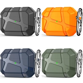 Ударопрочный футляр Titan Armor для наушников Airpods Pro 2 фото 1 из 2