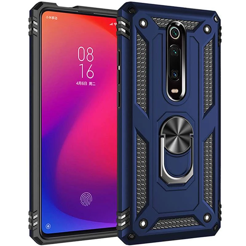 Протиударний чохол Serge Ring з кільцем на Xiaomi Redmi K20 / K20 Pro / Mi9T / Mi9T Pro фото 3 з 8