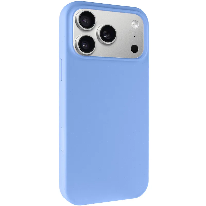 Чохол Silk Full Protective (AA) NO LOGO для Apple iPhone 17 Pro (6.3") – Блакитний / Sky Blue. Фото 1 з 1