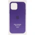 Чехол Silicone case (AAA) with Magsafe and Animation для Apple iPhone 12 Pro Max (6.7") – Фиолетовый / Amethyst. Фото 5 из 7