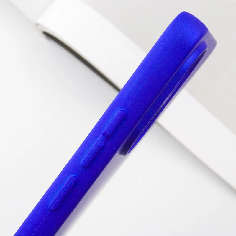 Чохол Silicone Case Lakshmi Plus з закритою камерою на Xiaomi Redmi Note 13 4G – Синій / Iris. Фото 6 з 8