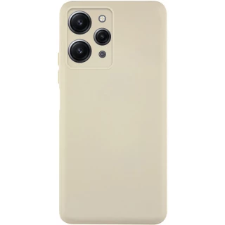 Чохол Silicone Case Lakshmi з закритою камерою на Xiaomi Redmi 12 — Пісочний / Sand