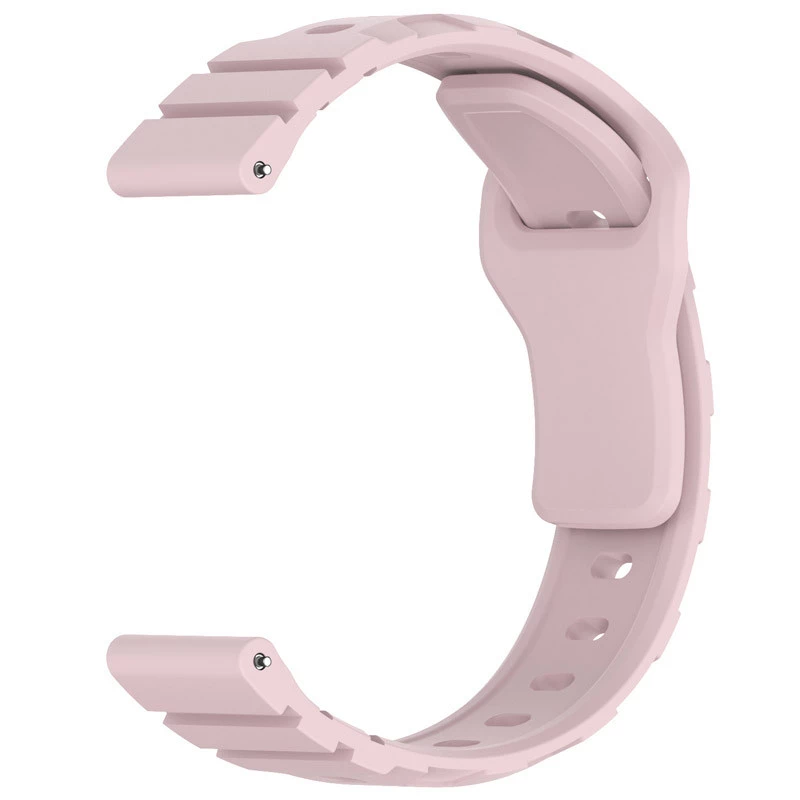 Силіконовий ремінець Defense для Smart Watch 20mm – Light Pink. Фото 3 з 3