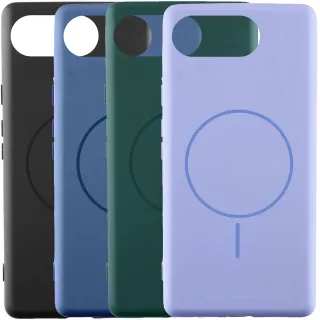 Чохол Silicone Cover Lakshmi (AA) with Magnetic Fit для Google Pixel 10a