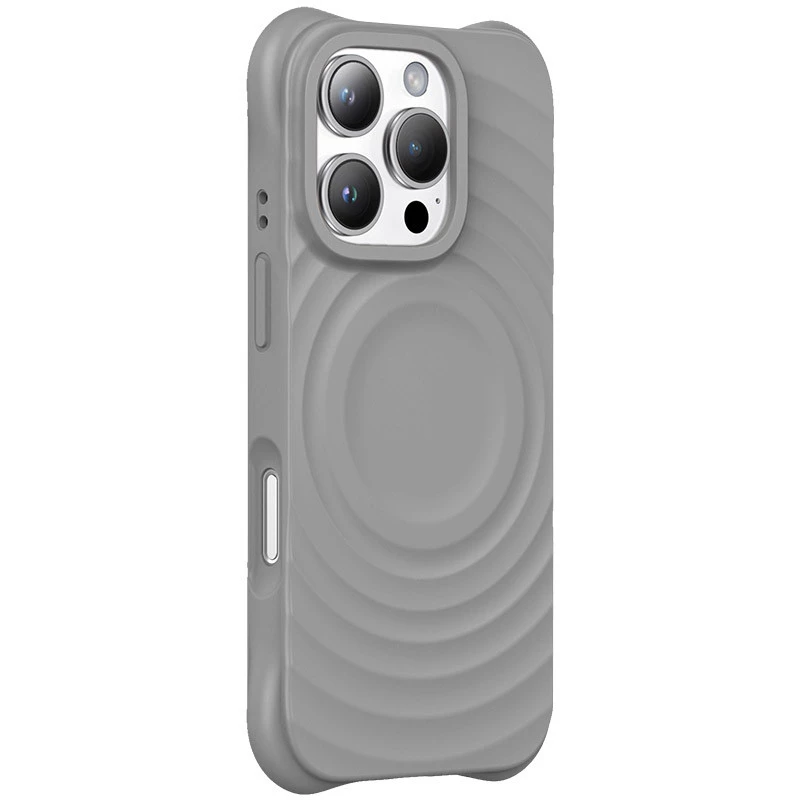 Чехол MagRing с MagSafe для Apple iPhone 16 Pro Max – Dark Grey. Фото 1 из 3