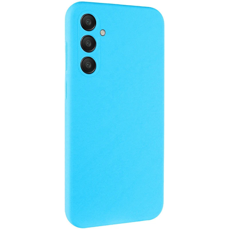 Чохол Silicone Case Lakshmi Plus з закритою камерою на Samsung Galaxy A56 5G – Блакитний / Sky Blue. Фото 2 з 4