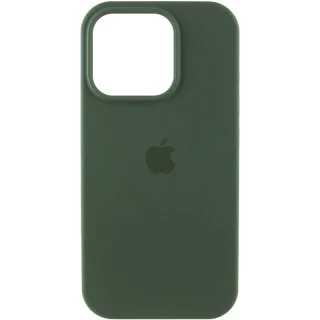 Чехол Silicone Case (AA) Logo with MagSafe для Apple iPhone 14 Pro (6.1") фото 1 из 6