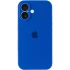 Чохол Silicone Case з захистом камери на Apple iPhone 16 Plus – Синій / Capri Blue. Фото 4 з 8