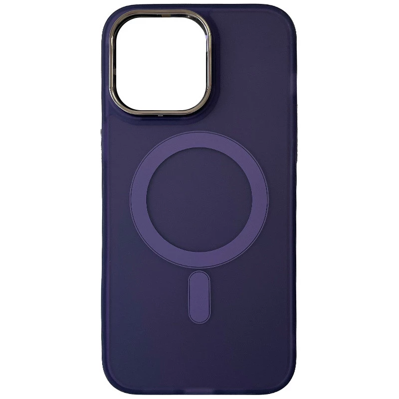 Кольоровий TPU+PC з MagSafe на Apple iPhone 12 Pro Max (6.7") – Dark Purple. Фото 1 з 10