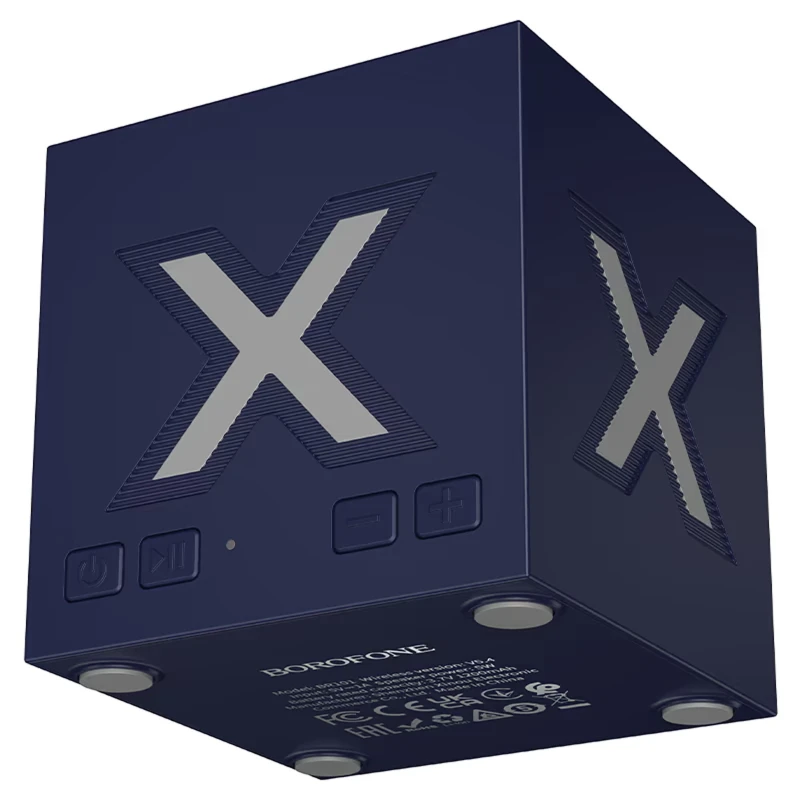 Bluetooth Колонка Borofone BR101 Rubik sports – Blue. Фото 2 з 4