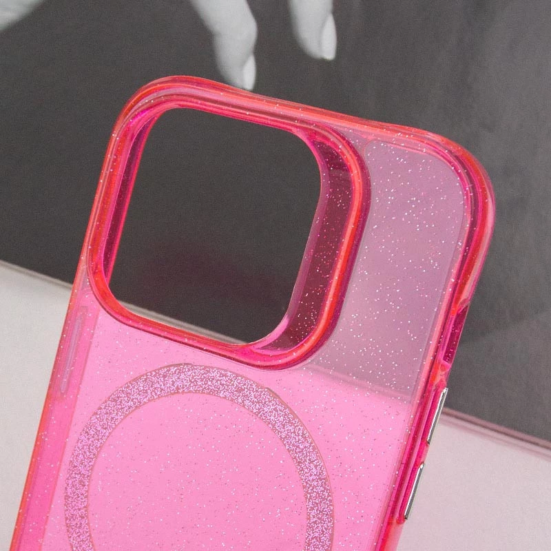 Зоряний чохол з MagSafe на Apple iPhone 16 Pro – Red. Фото 5 з 5