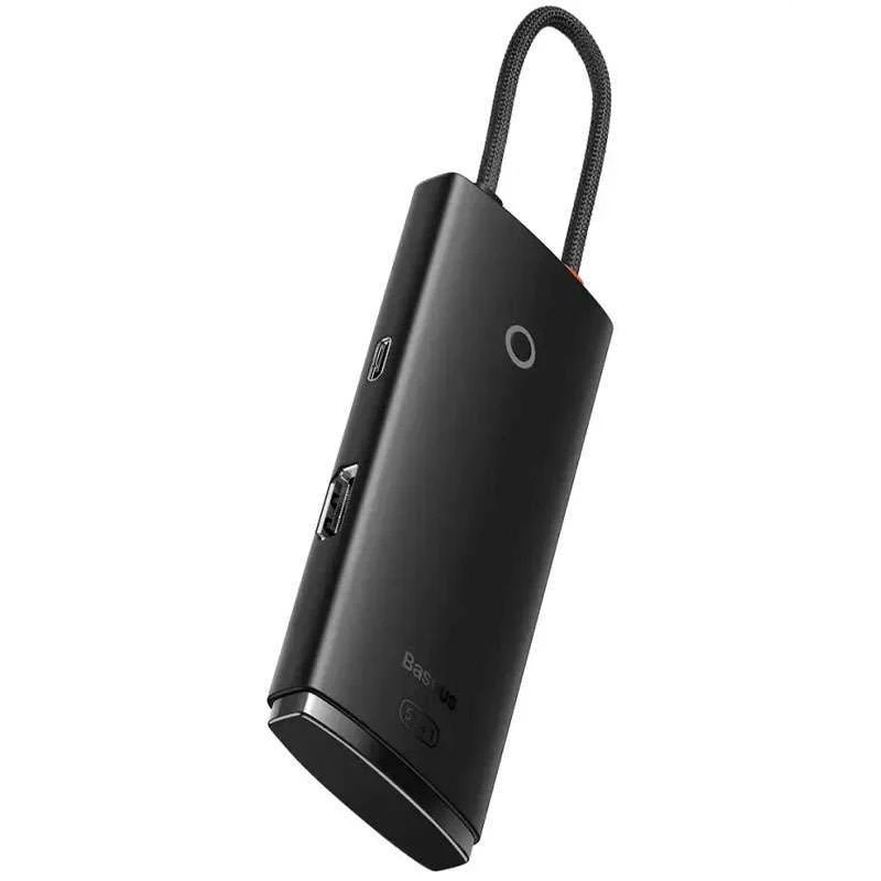 Переходник HUB Baseus Lite Series 5in1 (Type-C to HDMI + 3xUSB 3.0 + PD) фото 1 из 1