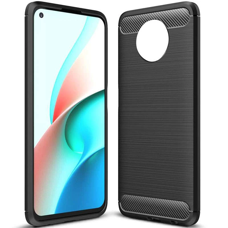 

Тонкий силиконовый чехол Slim для Xiaomi Redmi Note 9 5G / Note 9T (Черный), Чорний