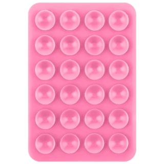 Тримач-присоска для телефону Double Side Silicone 80*55мм фото 1 з 2