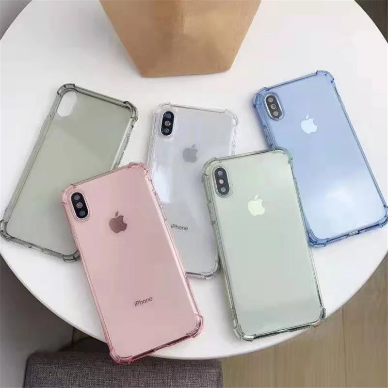 Силіконовий чохол з критими бортами на Apple iPhone X (5.8") – Безбарвний (прозорий). Фото 3 з 4