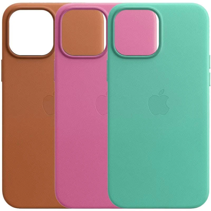 

Шкіряний чохол Leather Case (AA) with MagSafe на Apple iPhone 13 Pro (6.1")
