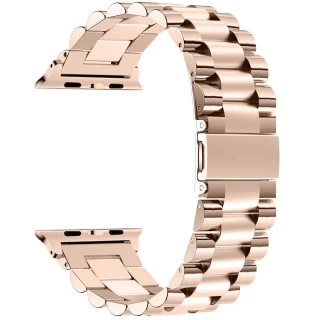 Ремінець Steel Elegance для Apple Watch 38/40/41/42mm(ser.10) — Rose Gold