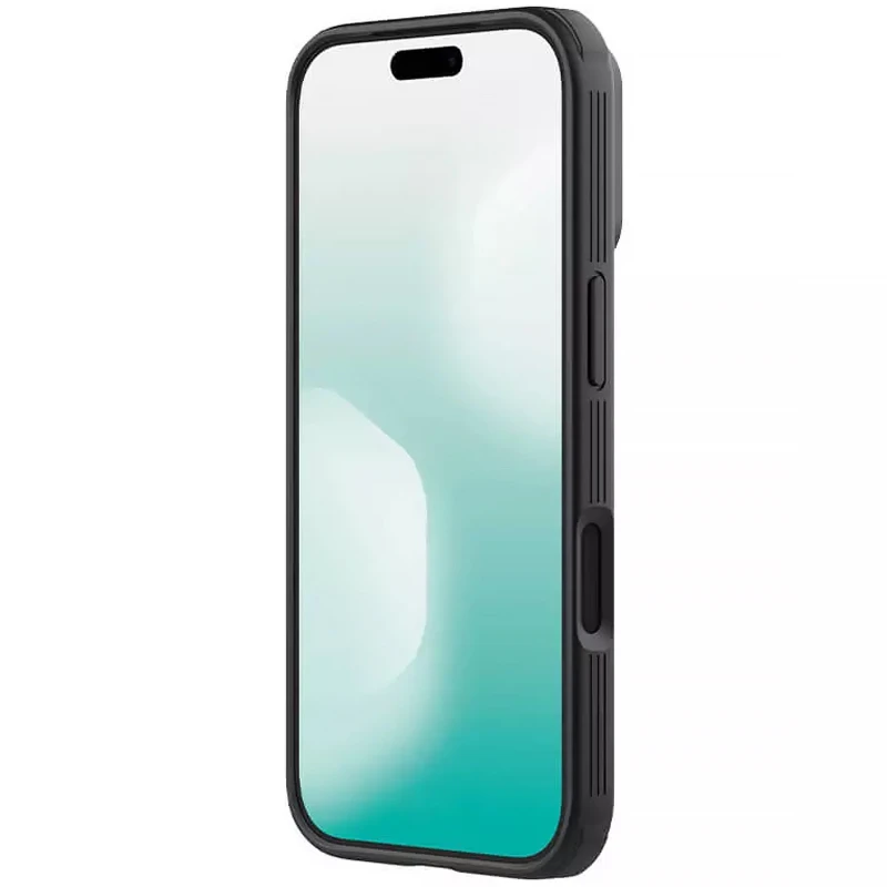 Пластикова накладка Nillkin Pro зі шторкою для камери та магнітом на Apple iPhone 17 Pro Max (6.9") – Black. Фото 8 з 15