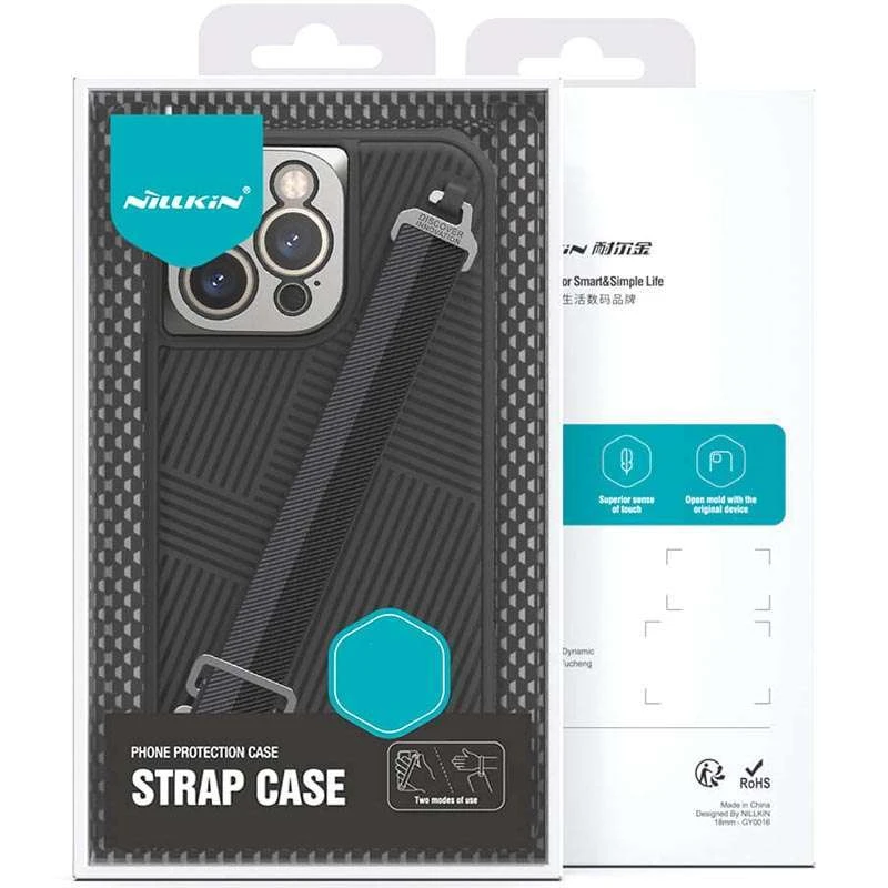 Карбована накладка Nillkin Strap Case на Apple iPhone 14 Pro Max (6.7") фото 3 з 3