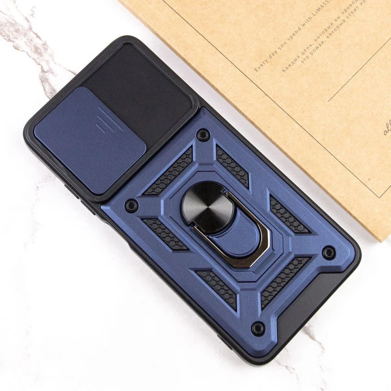 Протиударний чохол Serge Ring з захистом камери на Xiaomi Poco X7 Pro – Синій. Фото 3 Протиударний чохол Serge Ring з захистом камери на Xiaomi Poco X7 Pro – Синій. Фото 3 з 3