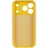 Чехол Silk Full Camera Protective (AA) NO LOGO для Apple iPhone 17 Pro (6.3") – Желтый / Yellow. Фото 6 из 9