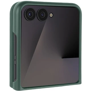 Чехол Foldables Silicone Cover Lakshmi (AAA) для Motorola Razr 50 Ultra — Зеленый / Cyprus Green