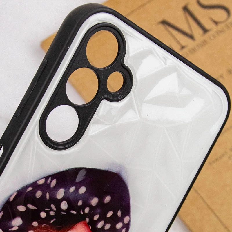 Скляний чохол Prisma Ladies на Samsung Galaxy A05s – Girl in a hat. Фото 4 з 4