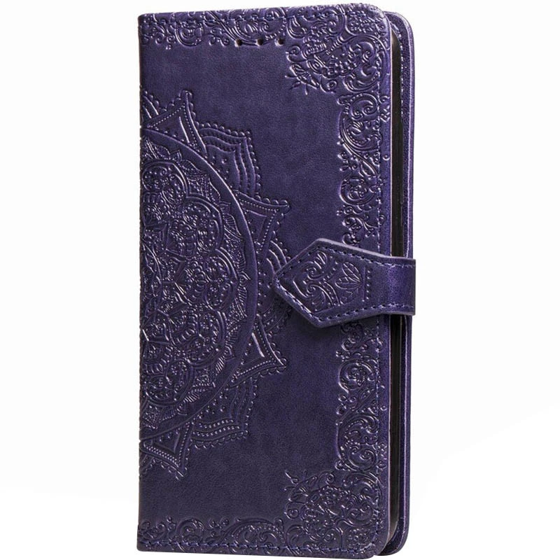 Шкіряний чохол-книжка Art Case з візитницею для Huawei P Smart+ (nova 3i) – Фіолетовий. Фото 2 з 7