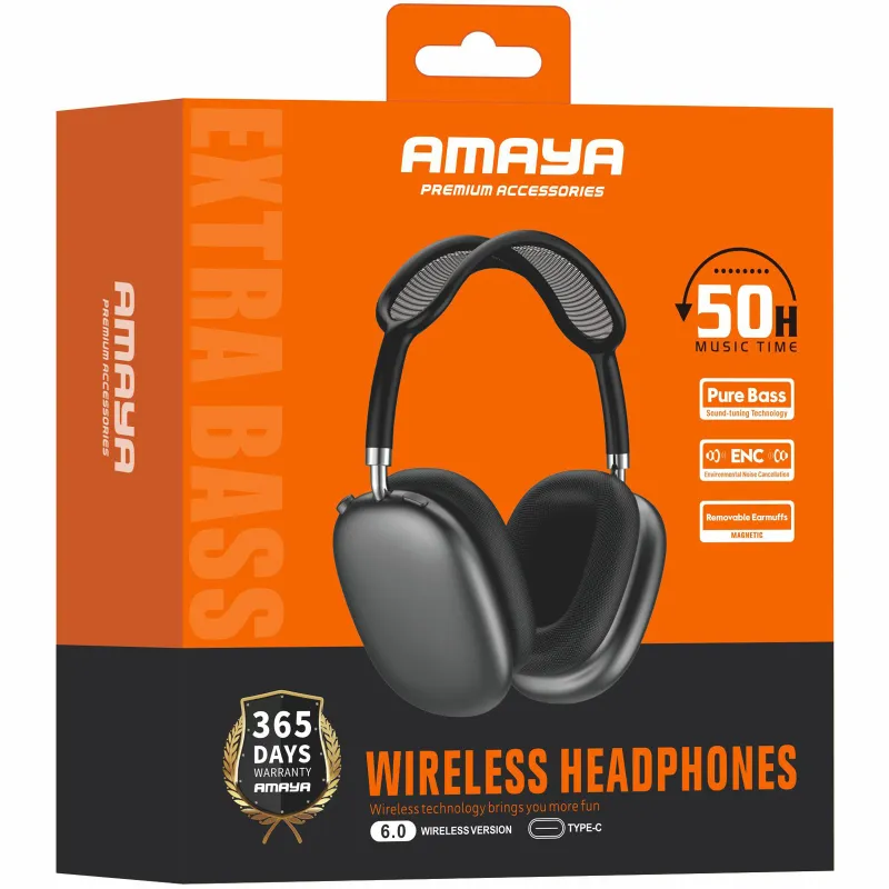 Накладные беспроводные наушники Amaya H650M ENC – Starlight. Фото 2 из 2