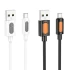 Дата кабель Borofone BX114 Structure USB to MicroUSB 2.4A (1m) фото 1 з 1