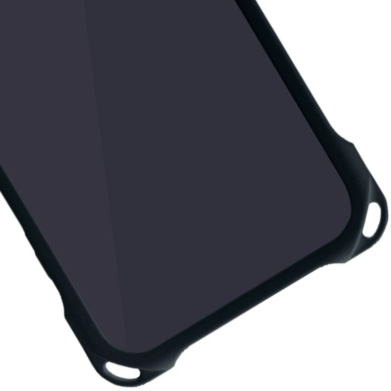 Силиконовый чехол CrossBody со шнурком для Apple iPhone 17e (6.1") – Black. Фото 4 из 5