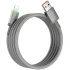 Дата кабель WIWU C081 Maglink USB to Lightning 12W (1m) – Grey. Фото 3 з 5
