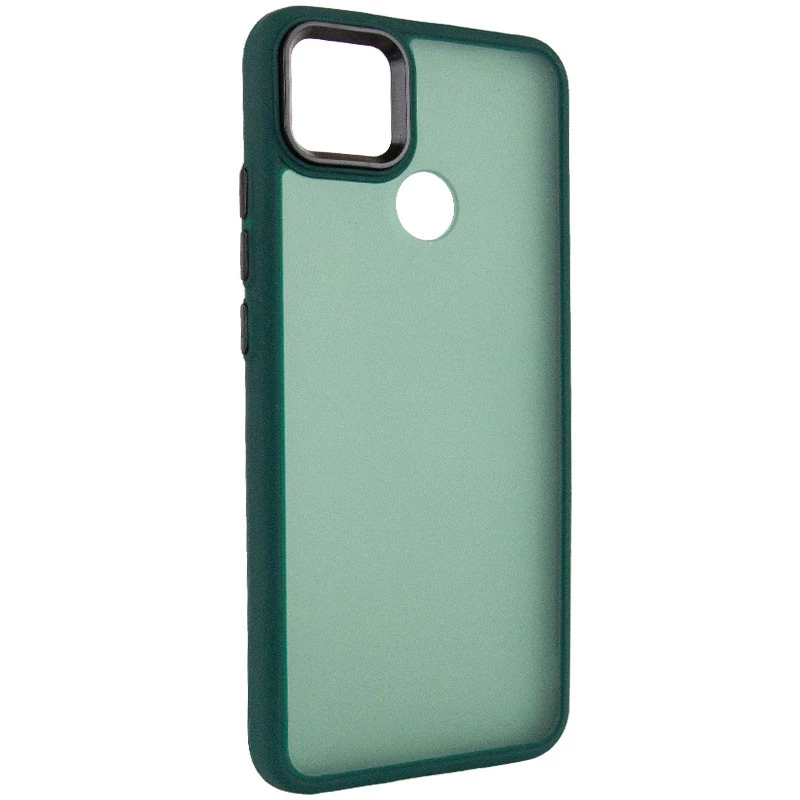 Чехол TPU+PC Lyon Frosted на Xiaomi Redmi 9C – Green. Фото 2 из 7